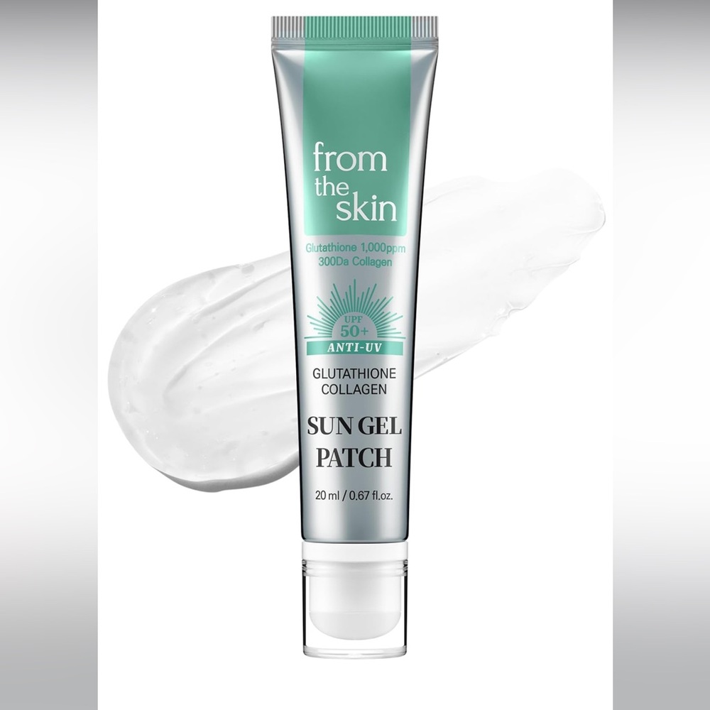 NEW From The Skin Glutathione Collagen Sun Gel Patch Korean skincare sunblock